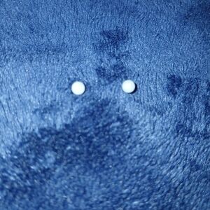 Elegant White Faux Pearl Stud Earrings